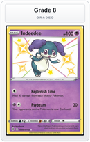 Graded - Indeedee — Grade 8 graded overlay