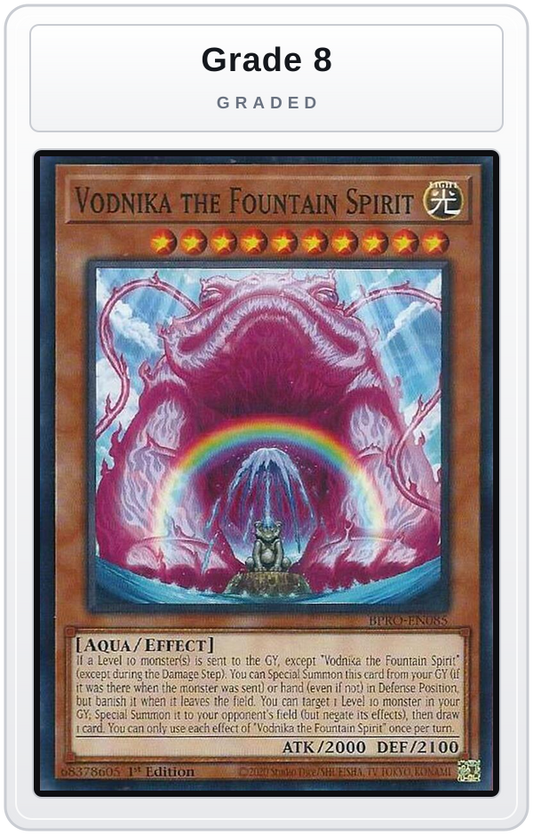 Graded - Vodnika the Fountain Spirit — Grade 8 graded overlay