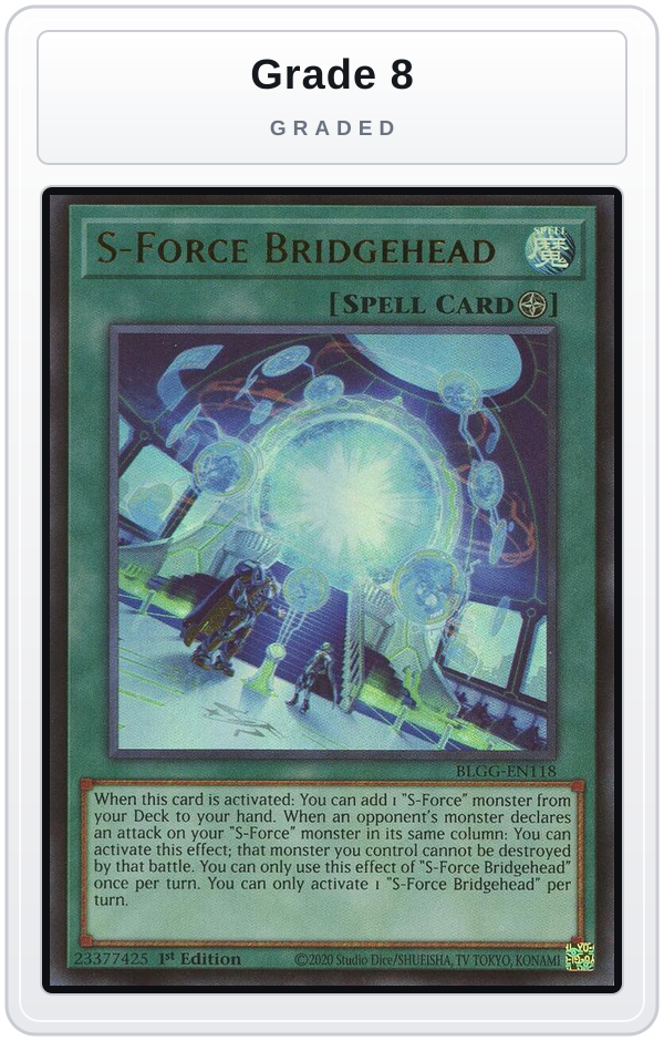 Graded - S-Force Bridgehead — Grade 8 graded overlay