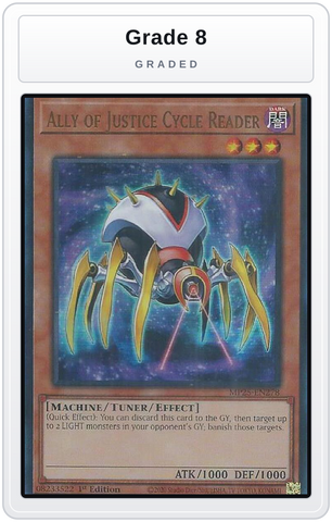 Graded - Ally of Justice Cycle Reader — Grade 8 graded overlay