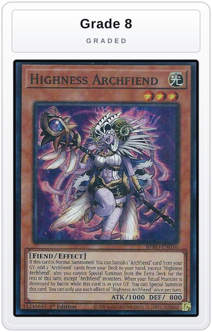 Graded - Highness Archfiend — Grade 8 graded overlay