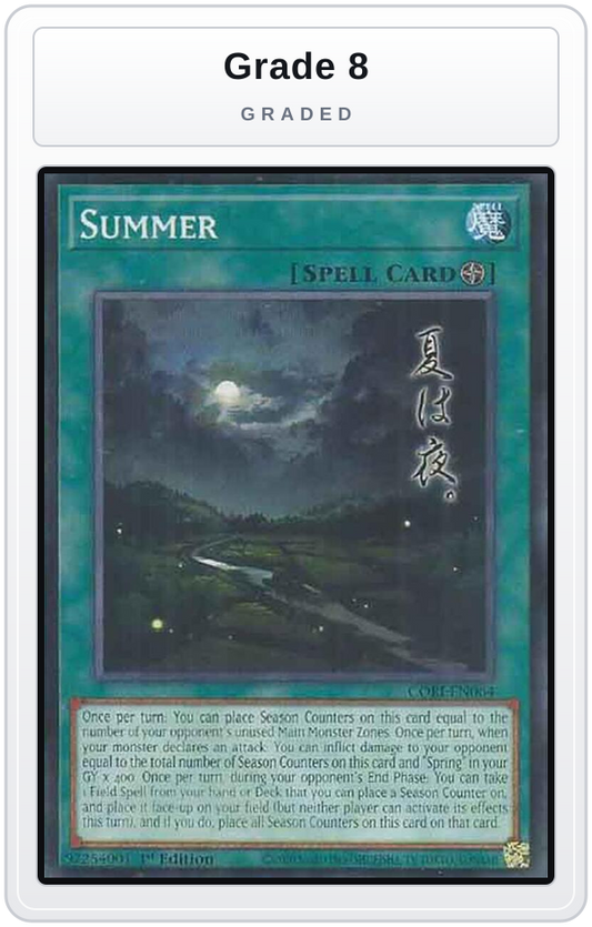 Graded - Summer — Grade 8 graded overlay