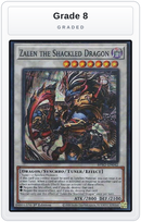 Graded - Zalen the Shackled Dragon — Grade 8 graded overlay