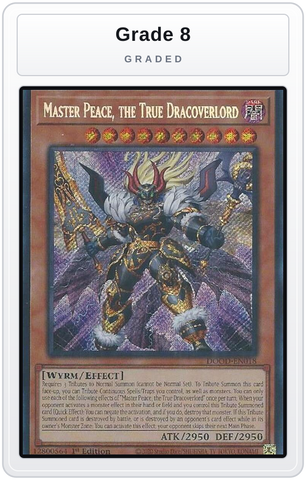 Graded - Master Peace, the True Dracoverlord — Grade 8 graded overlay
