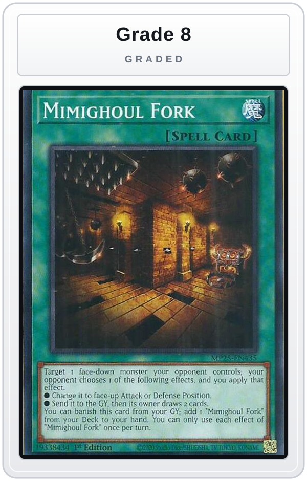 Graded - Mimighoul Fork — Grade 8 graded overlay