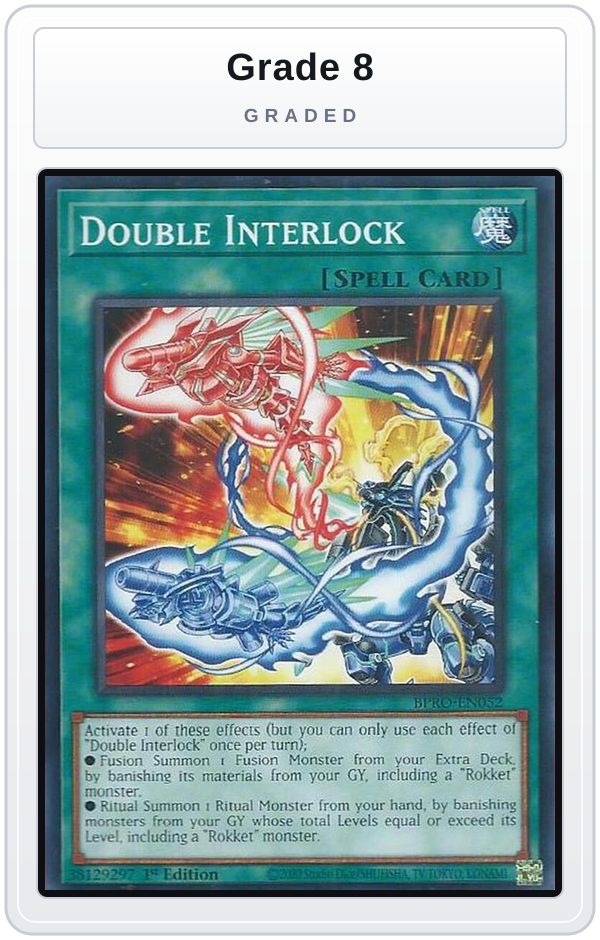 Graded - Double Interlock — Grade 8 graded overlay