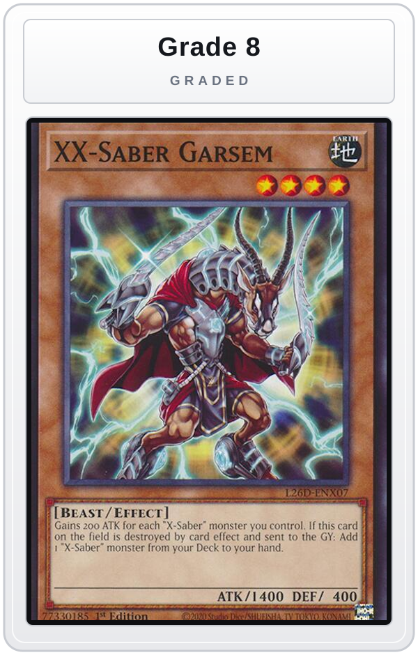 Graded - XX-Saber Garsem — Grade 8 graded overlay