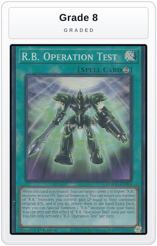 Graded - R.B. Operation Test — Grade 8 graded overlay