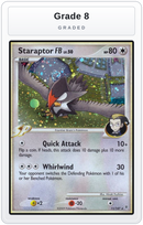 Graded - Staraptor FB — Grade 8 graded overlay