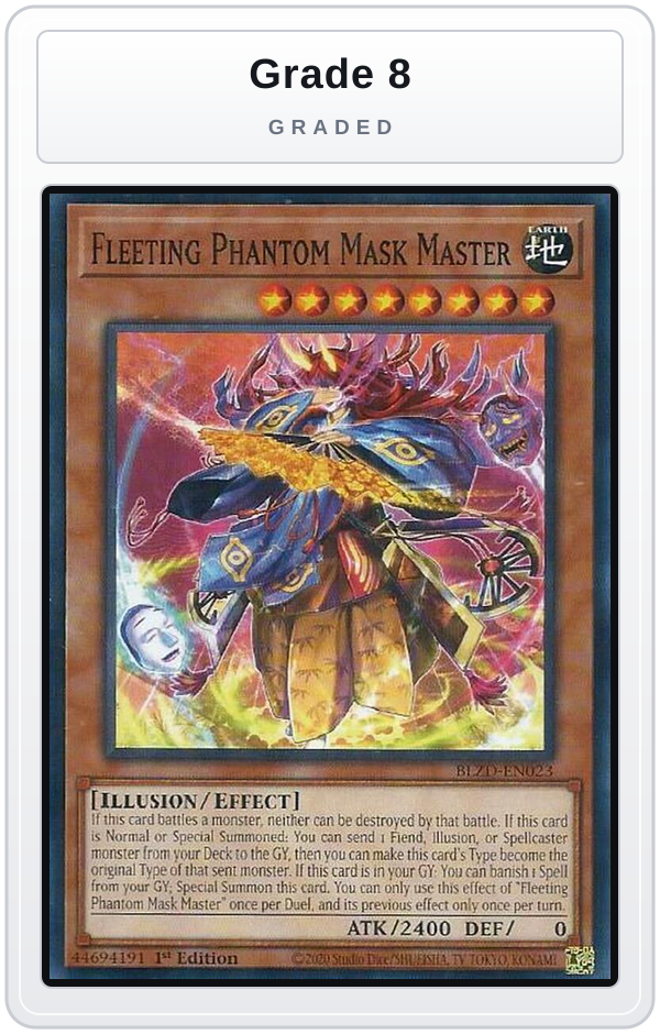 Graded - Fleeting Phantom Mask Master — Grade 8 graded overlay