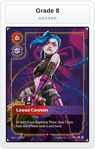 Graded - Jinx - Loose Cannon — Grade 8 graded overlay