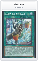 Graded - Aqua Jet Surface — Grade 8 graded overlay