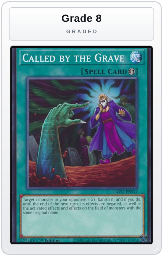 Graded - Called by the Grave (LAVD-ENS17) — Grade 8 graded overlay