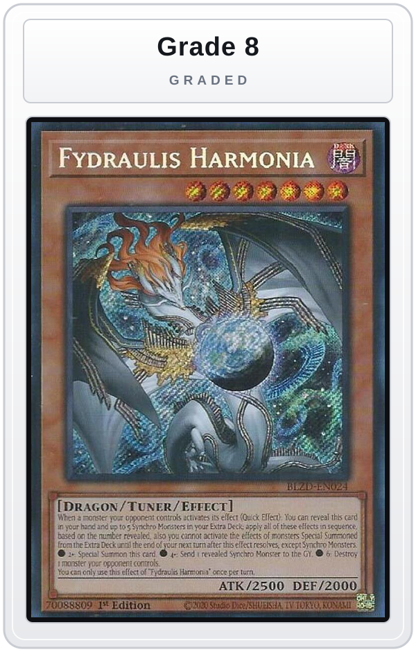 Graded - Fydraulis Harmonia — Grade 8 graded overlay