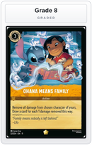 Graded - Ohana Means Family — Grade 8 graded overlay