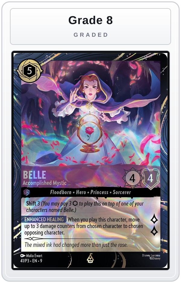 Graded - Belle - Accomplished Mystic — Grade 8 graded overlay