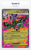 Graded - Mega Dragalge ex - 065/086 — Grade 8 graded overlay