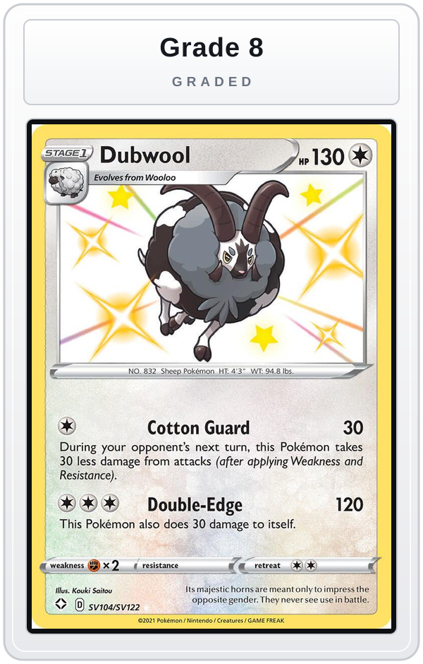 Graded - Dubwool — Grade 8 graded overlay