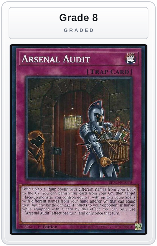 Graded - Arsenal Audit — Grade 8 graded overlay