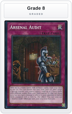 Graded - Arsenal Audit — Grade 8 graded overlay