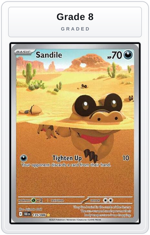 Graded - Sandile - 135/086 — Grade 8 graded overlay