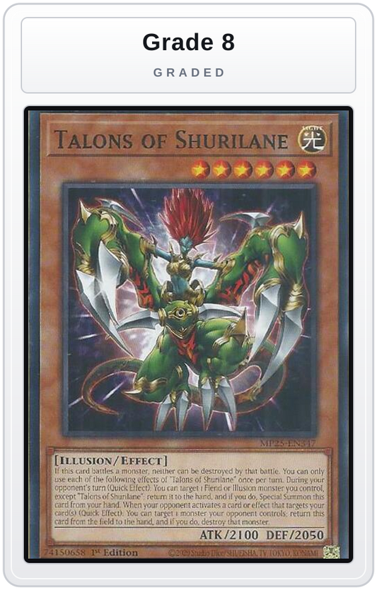 Graded - Talons of Shurilane — Grade 8 graded overlay