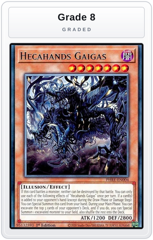 Graded - Hecahands Gaigas — Grade 8 graded overlay