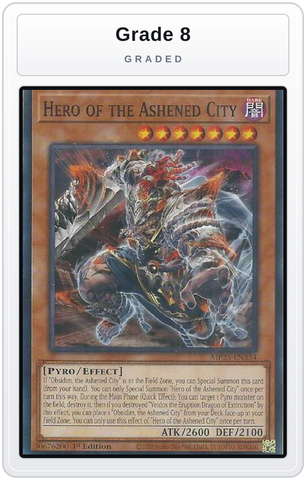 Graded - Hero of the Ashened City — Grade 8 graded overlay