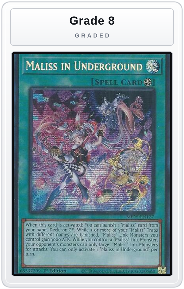 Graded - Maliss in Underground — Grade 8 graded overlay