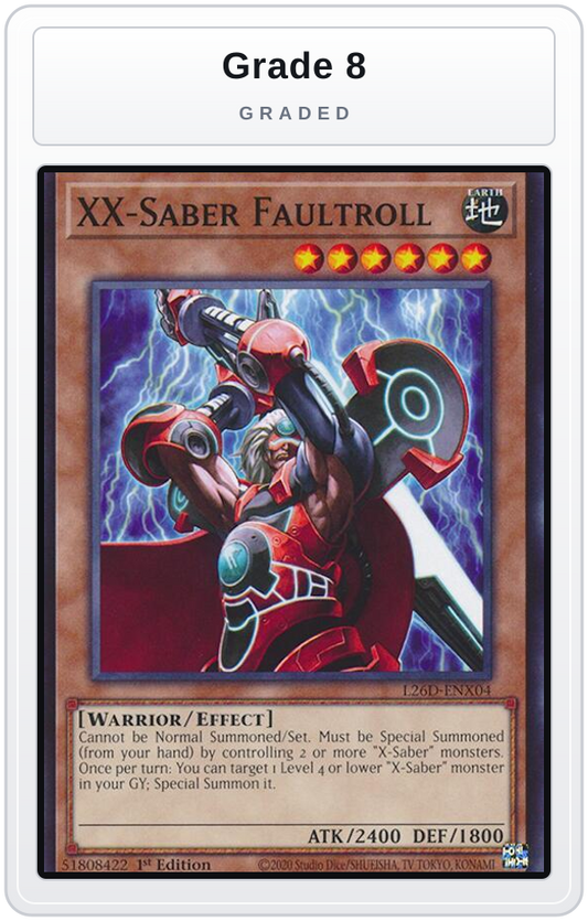 Graded - XX-Saber Faultroll — Grade 8 graded overlay