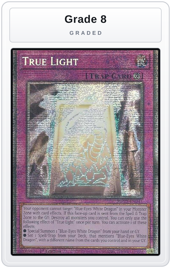 Graded - True Light — Grade 8 graded overlay