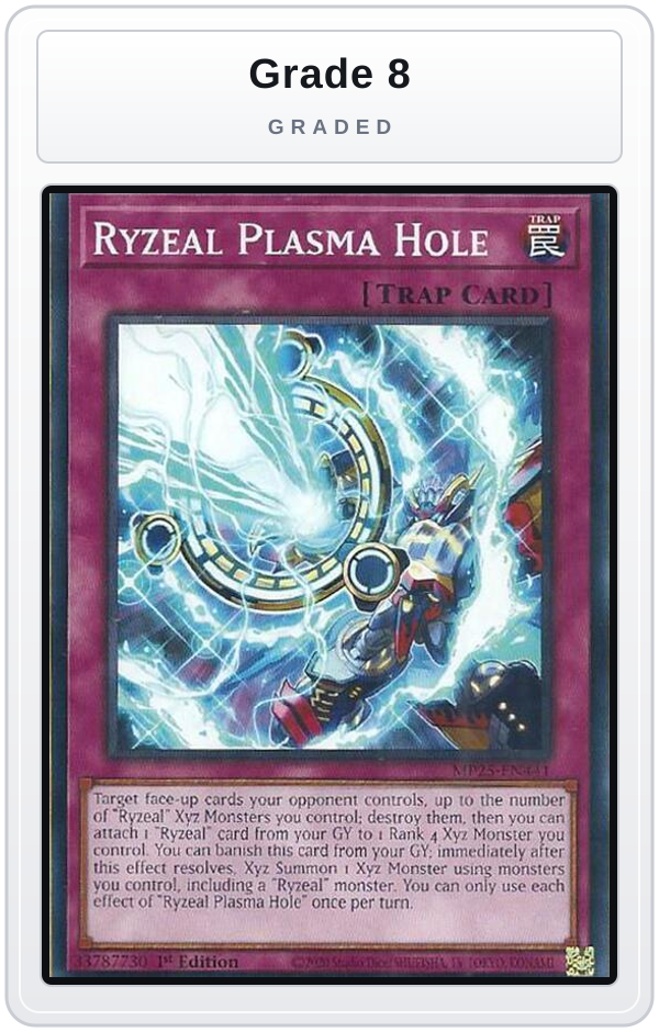 Graded - Ryzeal Plasma Hole — Grade 8 graded overlay