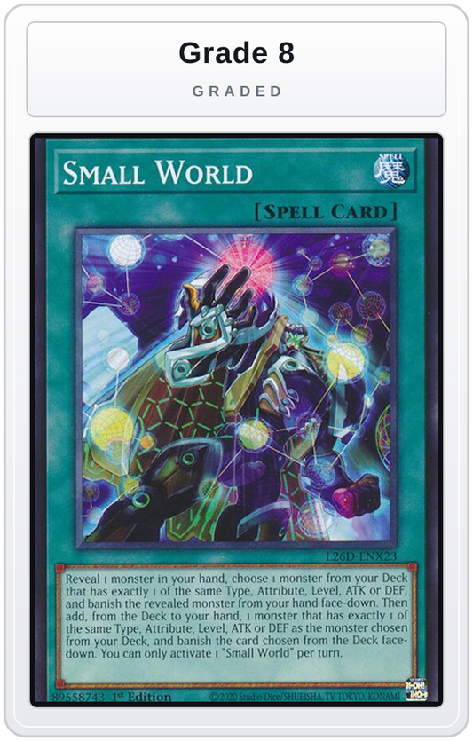 Graded - Small World — Grade 8 graded overlay