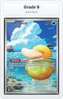 Graded - Psyduck - 226/217 — Grade 8 graded overlay