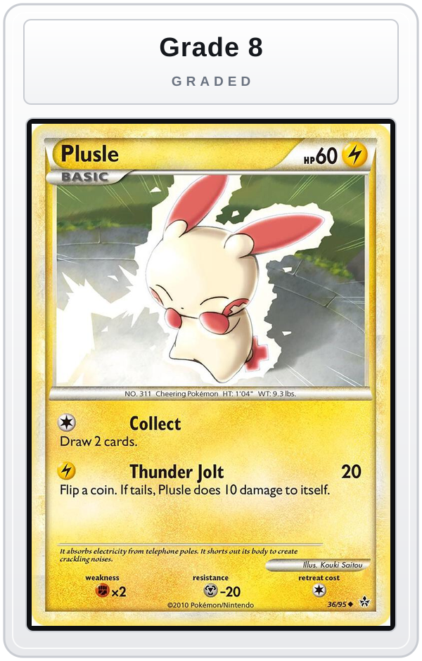 Graded - Plusle — Grade 8 graded overlay