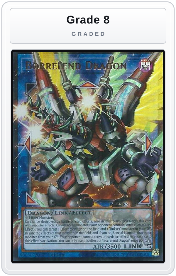 Graded - Borrelend Dragon — Grade 8 graded overlay