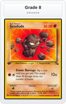 Graded - Geodude — Grade 8 graded overlay