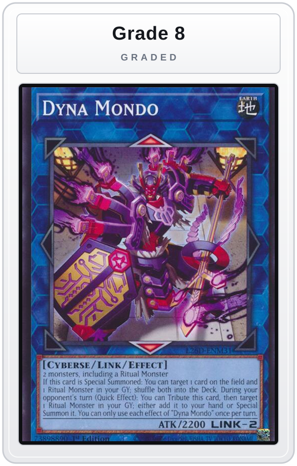 Graded - Dyna Mondo — Grade 8 graded overlay