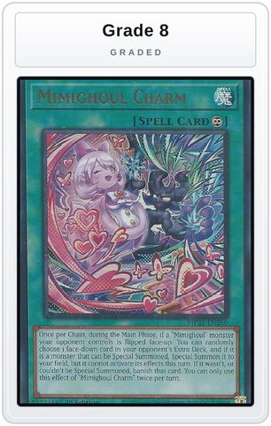 Graded - Mimighoul Charm — Grade 8 graded overlay