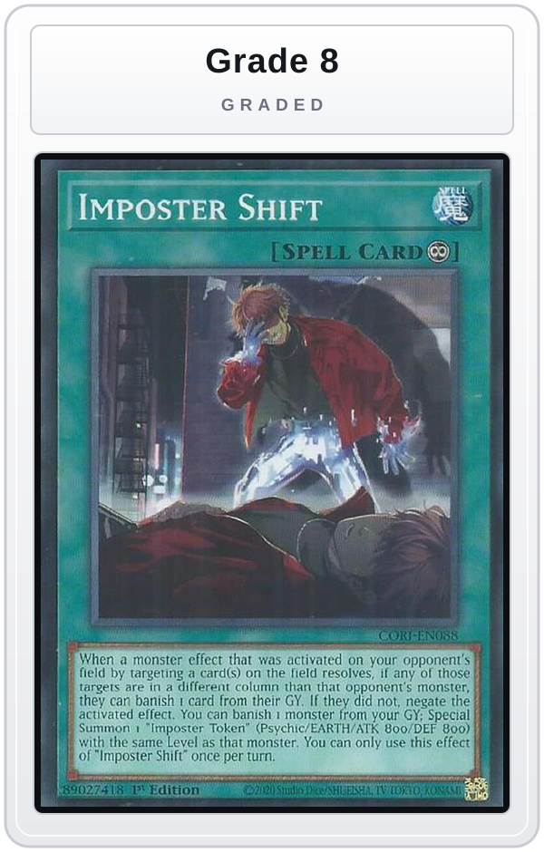 Graded - Imposter Shift — Grade 8 graded overlay
