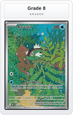 Graded - Basculin - 108/086 — Grade 8 graded overlay