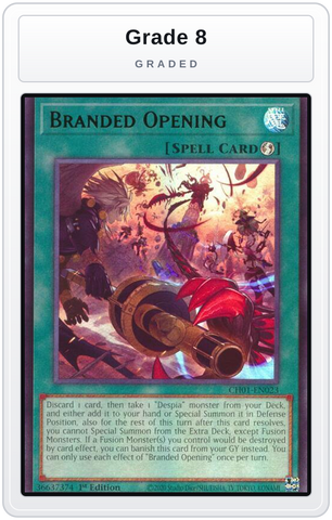 Graded - Branded Opening — Grade 8 graded overlay