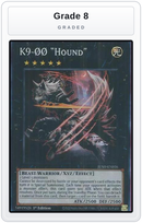 Graded - K9-00 "Hound" (Super Rare) — Grade 8 graded overlay