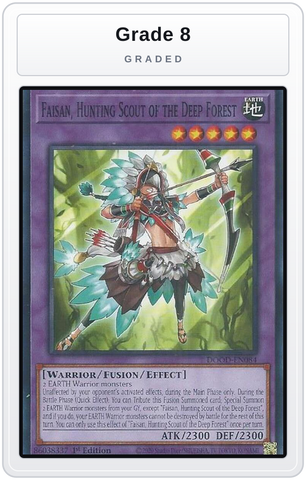 Graded - Faisan, Hunting Scout of the Deep Forest — Grade 8 graded overlay
