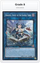 Graded - Rahamu, Envoy of the Sacred Tome — Grade 8 graded overlay