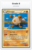Graded - Primeape — Grade 8 graded overlay