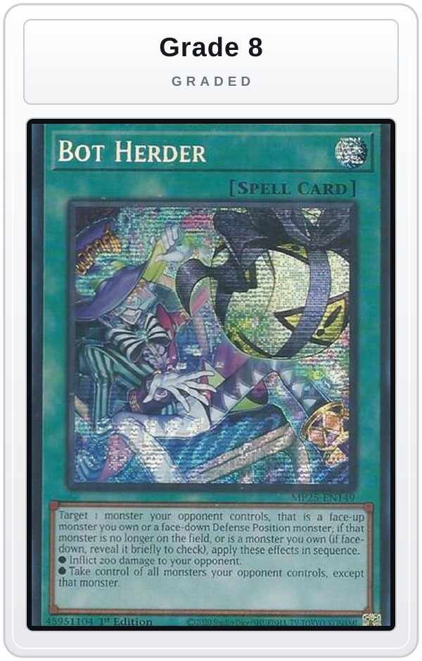 Graded - Bot Herder — Grade 8 graded overlay