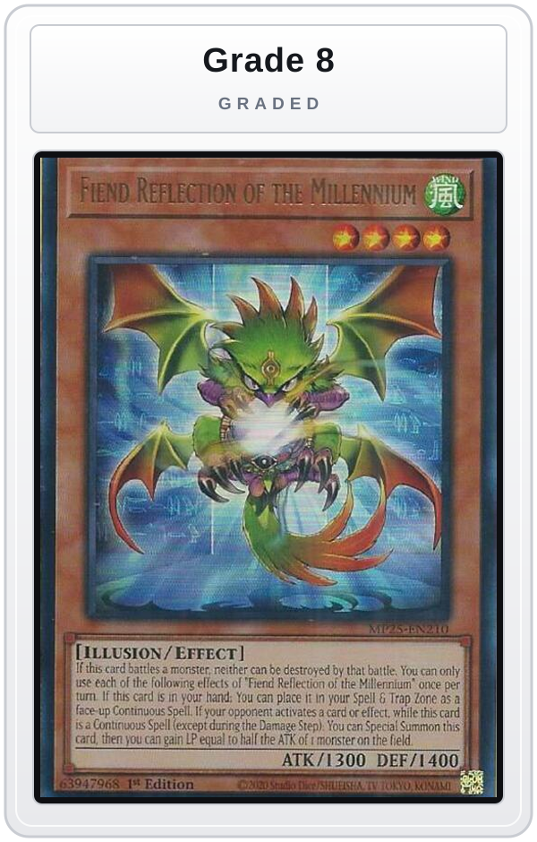 Graded - Fiend Reflection of the Millennium — Grade 8 graded overlay