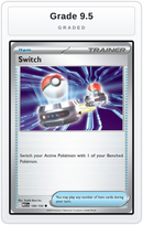 Graded - Switch — Grade 9.5 graded overlay