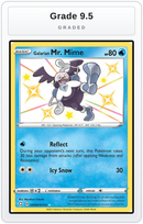 Graded - Galarian Mr. Mime — Grade 9.5 graded overlay